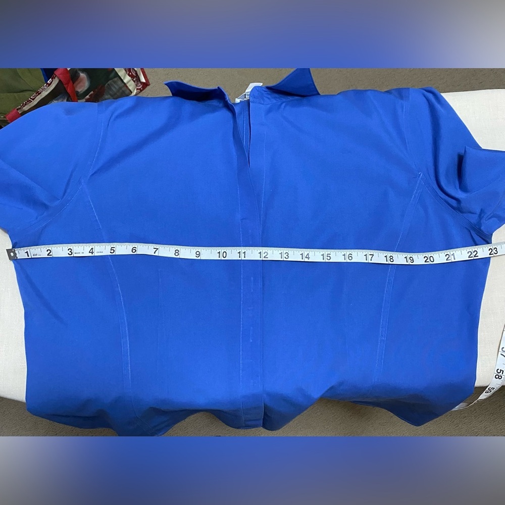 Talbots Wrinkle Resistant Stretch Button Front Bl… - image 7